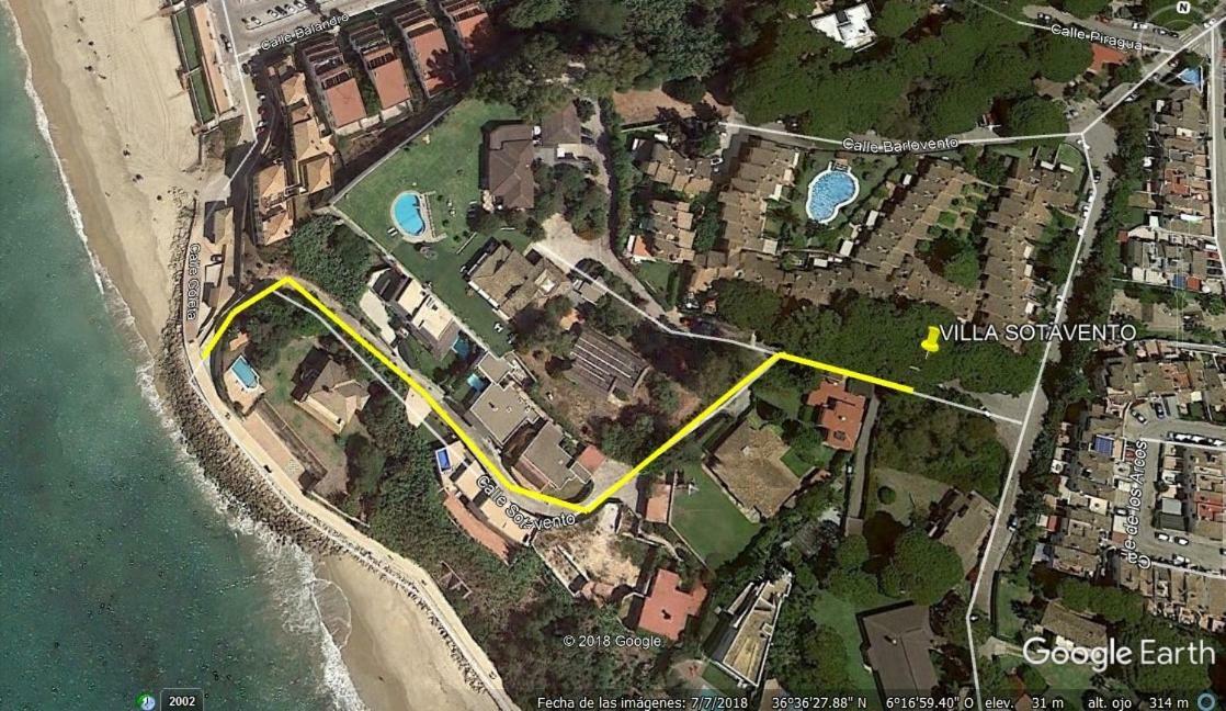 אל פוארטו דה סנטה מריה Villa Sotavento מראה חיצוני תמונה